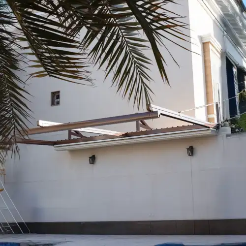 Motorized Retractable PVC Hanging Pergolas